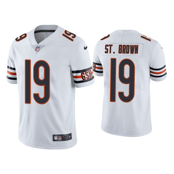 Chicago Bears #19 Equanimeous St. Brown White Vapor Untouchable Limited Stitched Jersey