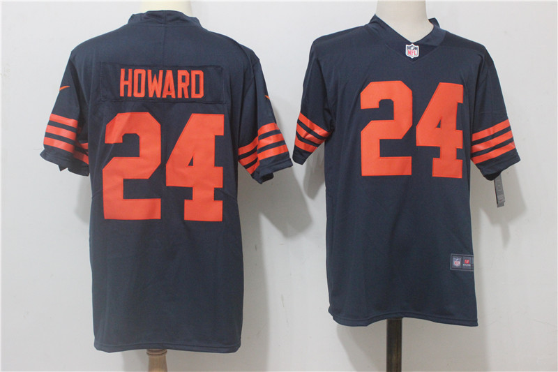 Chicago Bears #24 Jordan Howard Navy Blue Alternate Stitched Vapor Untouchable Limited Nike Jersey