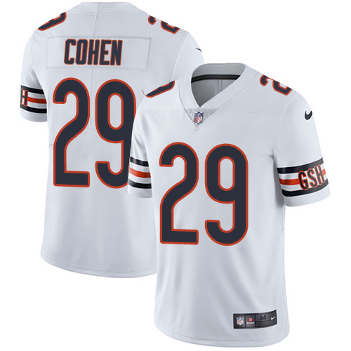 Chicago Bears#29 Tarik Cohen White Vapor Untouchable Limited Stitched Jersey
