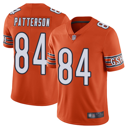 Chicago Bears#84 Cordarrelle Patterson Orange Vapor Untouchable Limited Stitched Jersey