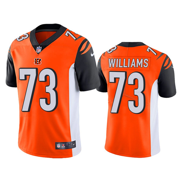 Cincinnati Bengals Orange #73 Jonah Williams 2020 Vapor Untouchable Limited Stitched Jersey