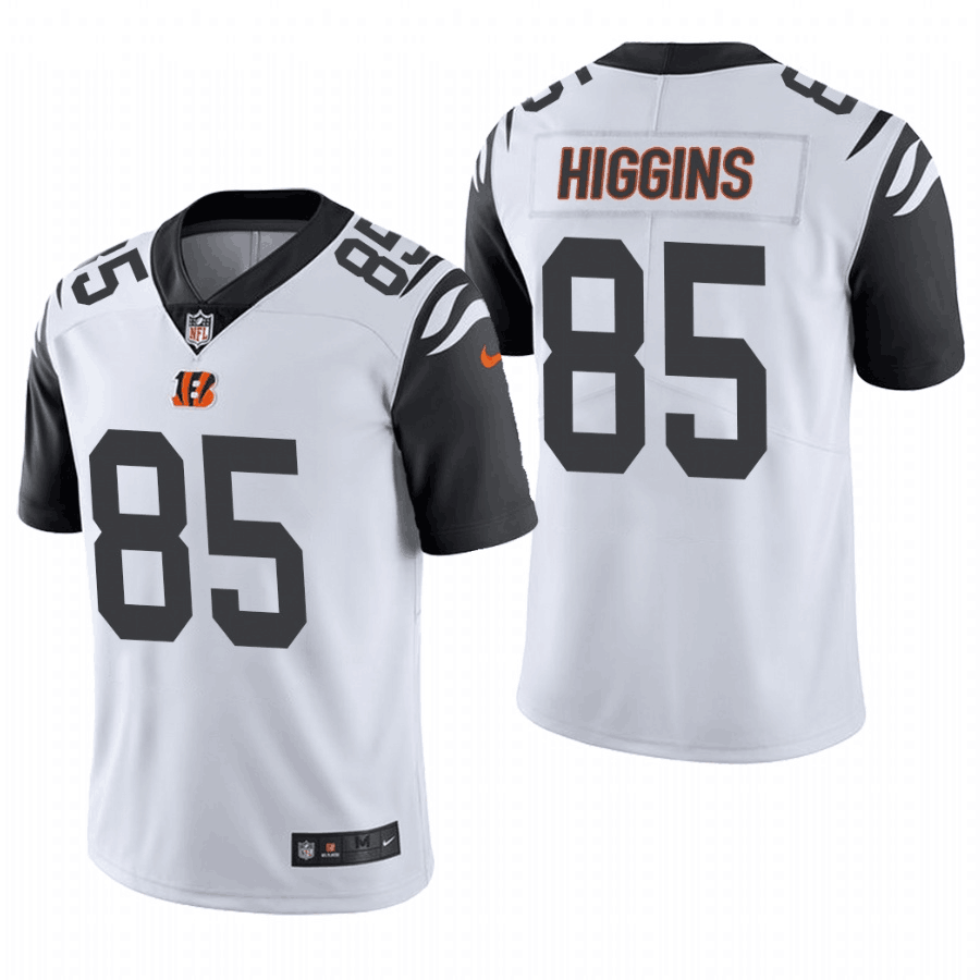 Cincinnati Bengals #85 Tee Higgins White Vapor Untouchable Limited Stitched Jersey