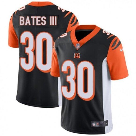 Cincinnati Bengals #30 Jessie Bates III Black Vapor Untouchable Limited Stitched Jersey