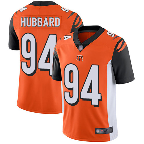 Cincinnati Bengals #94 Sam Hubbard 2020 Orange Vapor Untouchable Limited Stitched Jersey