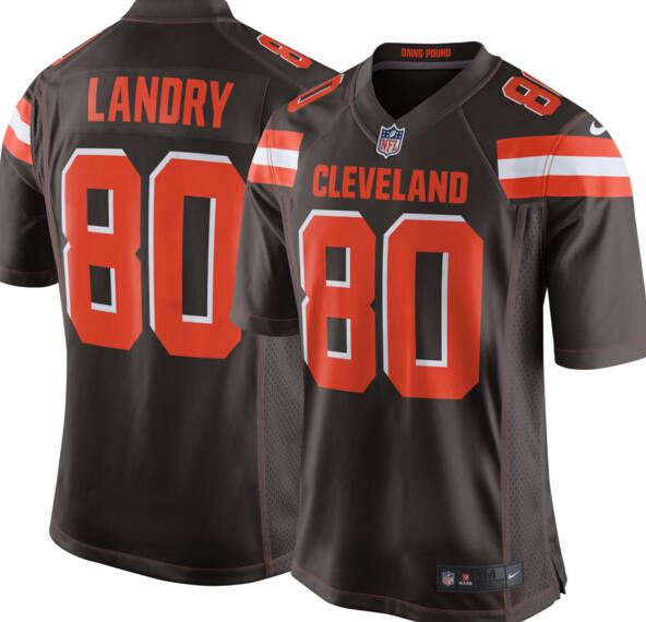 Cleveland Browns Jarvis Landry #80 Nike Home Game Jersey