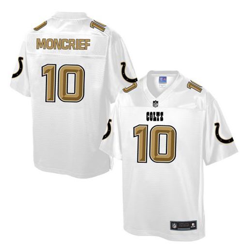 Colts #10 Donte Moncrief White Pro Line Fashion Game Nike Jersey