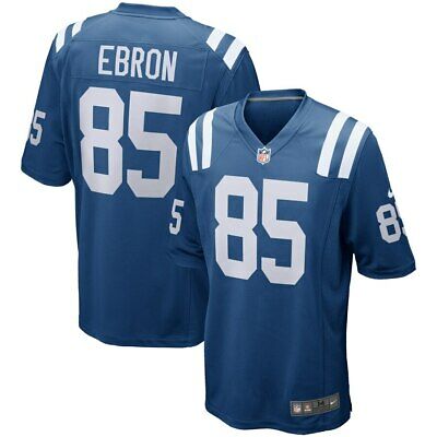 Colts #85 Eric Ebron Royal Blue Stitched Jersey.