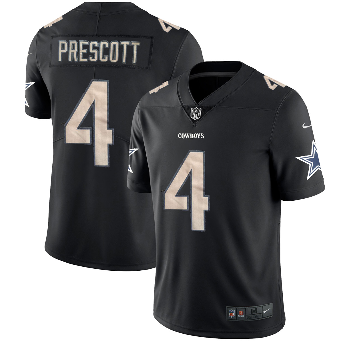 Cowboys #4 Dak Prescott Impact Limited Stitched Jersey