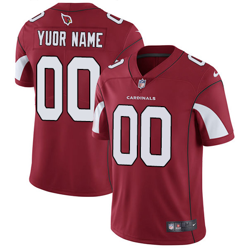 Arizona Cardinals Customized Red Team Color Vapor Untouchable Limited Stitched NFL Jersey