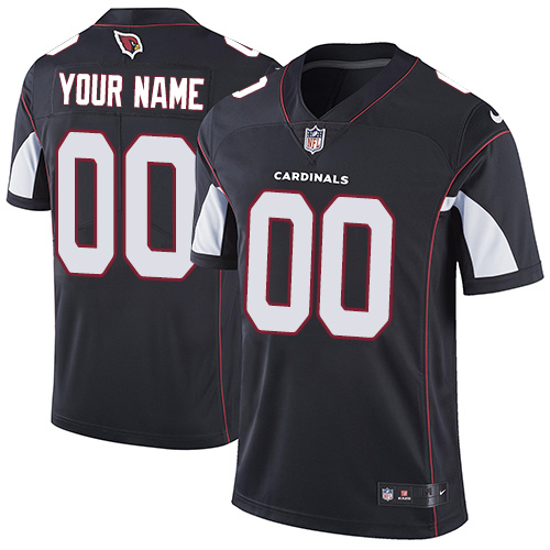 Arizona Cardinals Customized Black Alternate Vapor Untouchable NFL Stitched Limited Jersey