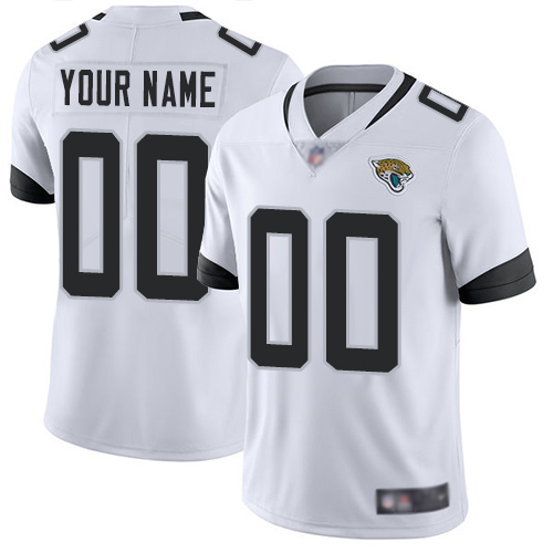 Jacksonville Jaguars Customized White Team Color Vapor Untouchable Limited Stitched NFL Jersey