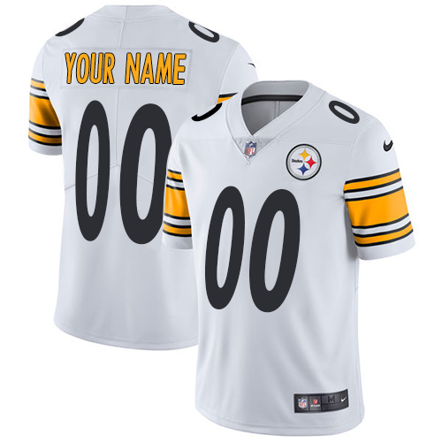 Pittsburgh Steelers White Vapor Untouchable Limited Stitched NFL Jersey