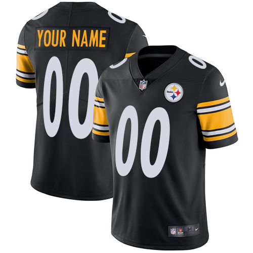 Pittsburgh Steelers Black Team Color Vapor Untouchable Limited Stitched NFL Jersey