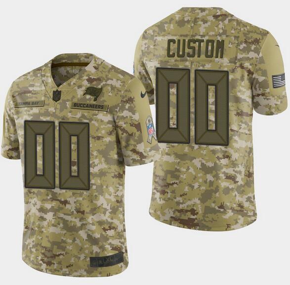 Tampa Bay Buccaneers Customized Camo Salute To Service Limited Stitched NFL Jersey