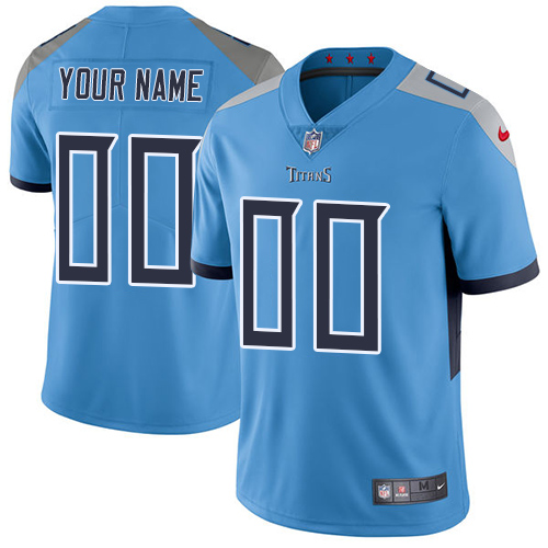 Tennessee Titans Light Blue Team Color Vapor Untouchable Limited Stitched NFL Jersey