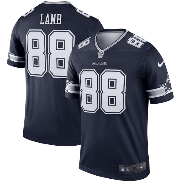 Dallas Cowboys #88 CeeDee Lamb 2020 Black Legend Limited Stitched Jersey