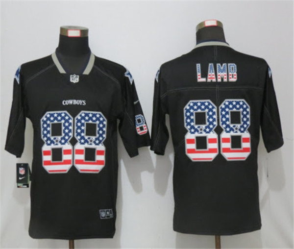 Dallas Cowboys #88 CeeDee Lamb 2020 Black Vapor Untouchable Limited Stitched Jersey