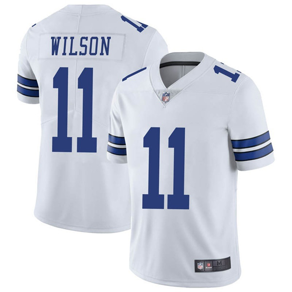 Dallas Cowboys #11 Cedrick Wilson White Vapor Untouchable Limited Stitched Jersey