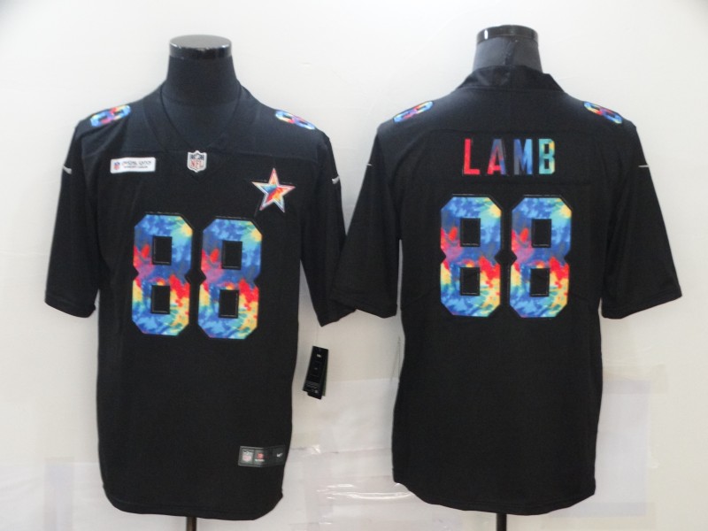 Dallas Cowboys #88 CeeDee Lamb 2020 Black Crucial Catch Limited Stitched Jersey