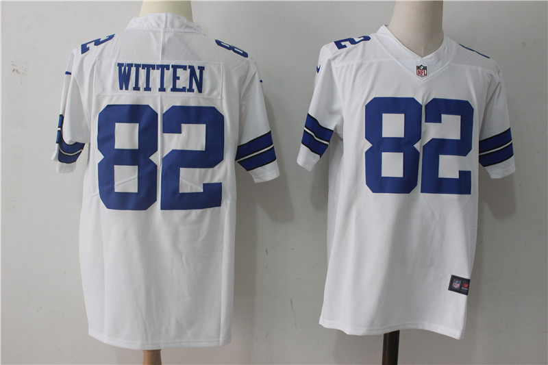 Dallas Cowboys #82 Jason Witten White Stitched Vapor Untouchable Limited Nike Jersey