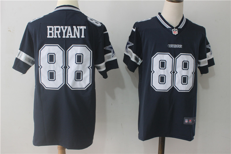 Dallas Cowboys #88 Dez Bryant Navy Blue Team Color Stitched Vapor Untouchable Limited Nike Jersey