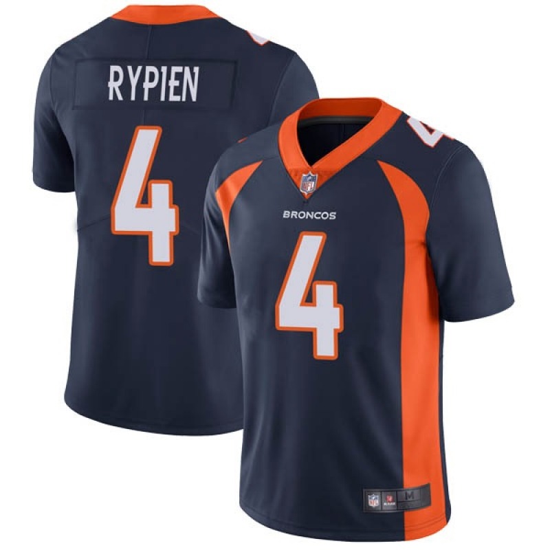 Denver Broncos #4 Brett Rypien Navy Vapor Untouchable Limited Stitched Jersey