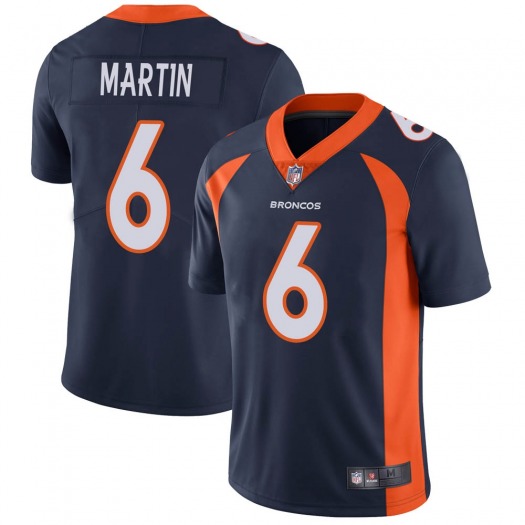 Denver Broncos #6 Sam Martin Navy Vapor Untouchable Limited Stitched Jersey