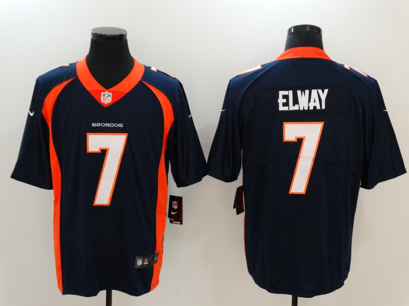 Denver Broncos #7 John Elway Navy Vapor Untouchable Player Limited Jersey