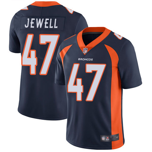 Denver Broncos #47 Josey Jewell Navy Vapor Untouchable Limited Stitched Jersey