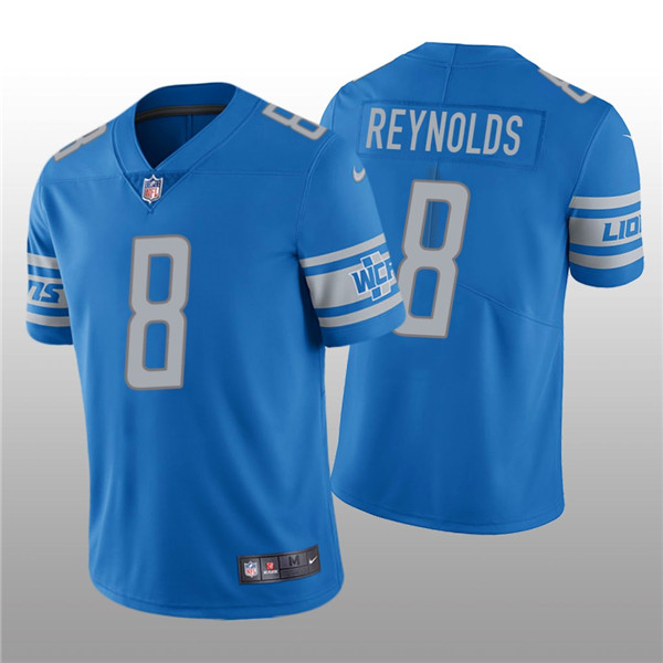 Detroit Lions #8 Josh Reynolds Blue Vapor Untouchable Limited Stitched Jersey