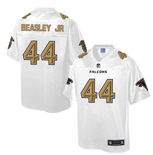 Falcons #44 Vic Beasley Jr White Pro Line Fashion Game Nike Jersey
