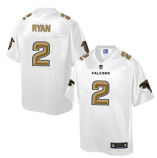 Falcons #2 Matt Ryan White Pro Line Fashion Game Nike Jersey
