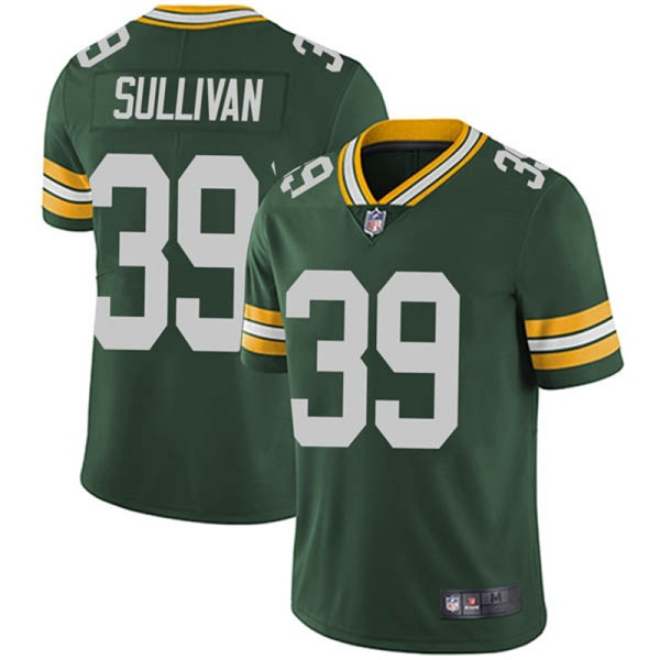 Green Bay Packers #39 Chandon Sullivan Green Vapor Untouchable Limited Stitched Jersey