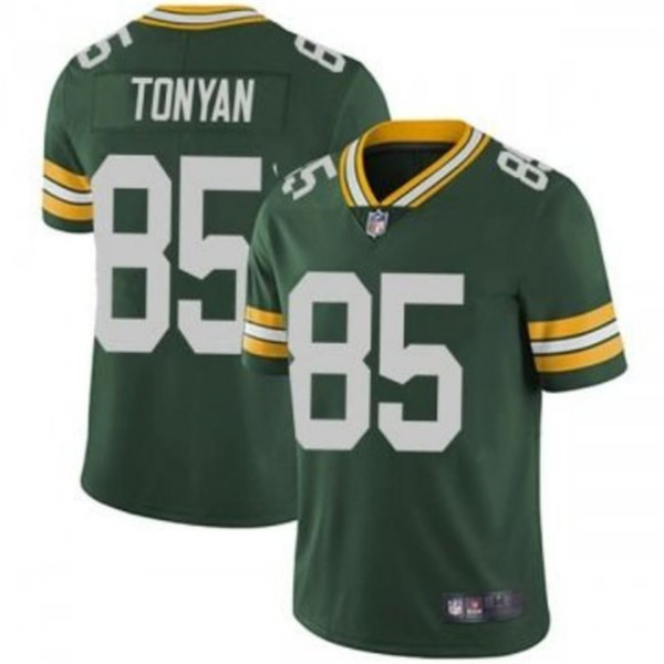 Green Bay Packers #85 #85 Robert Tonyan Green Vapor Untouchable Limited Stitched Jersey