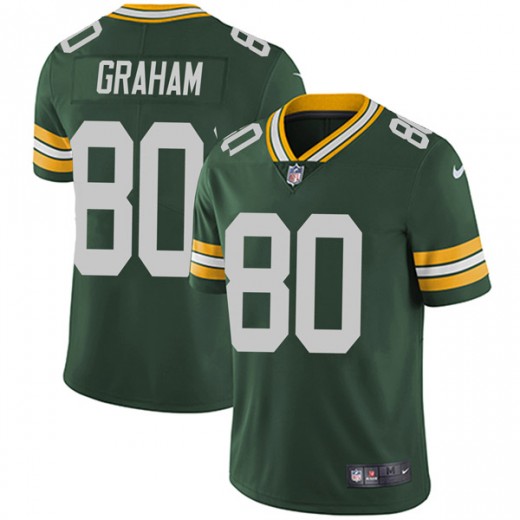 Green Bay Packers #80 Jimmy Graham Green Vapor Untouchable Limited Stitched Jersey