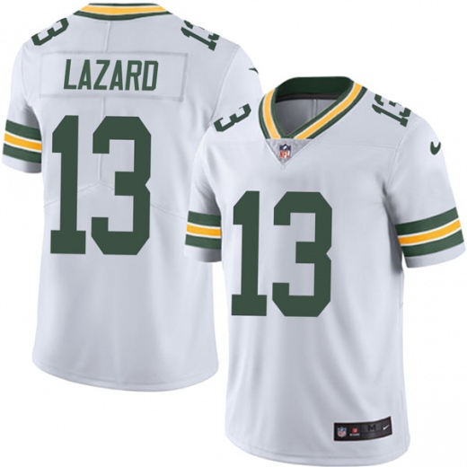 Green Bay Packers #13 Allen Lazard White Vapor Untouchable Limited Stitched Jersey