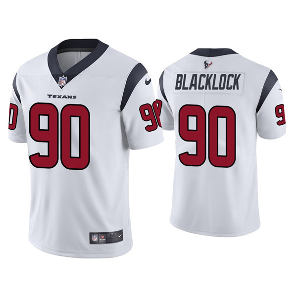 Houston Texans #90 Ross Blacklock White Vapor Untouchable Limited Stitched Jersey