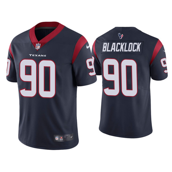 Houston Texans #90 Ross Blacklock Navy Vapor Untouchable Limited Stitched Jersey