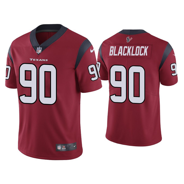 Houston Texans #90 Ross Blacklock Red Vapor Untouchable Limited Stitched Jersey