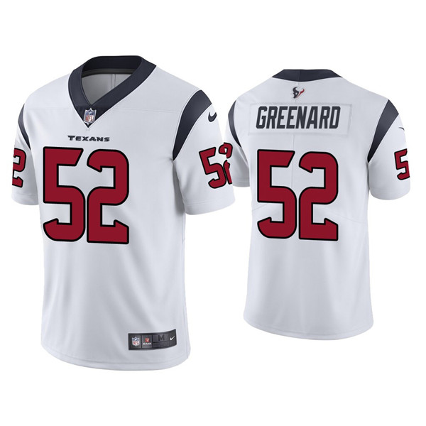 Houston Texans #52 Jonathan Greenard White Vapor Untouchable Limited Stitched Jersey