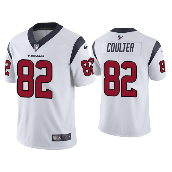 Houston Texans #82 Isaiah Coulter White Vapor Untouchable Limited Stitched Jersey