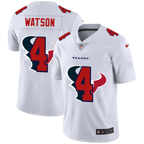 Houston Texans #4 Deshaun Watson White Stitched Jersey