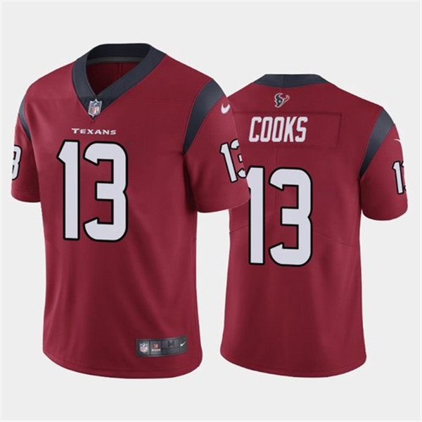 Houston Texans #13 Brandin Cooks New Red Vapor Untouchable Limited Stitched Jersey
