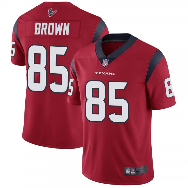 Houston Texans #85 Pharaoh Brown New Red Vapor Untouchable Limited Stitched Jersey