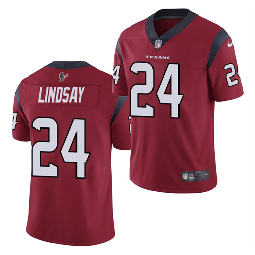 Houston Texans #24 Phillip Lindsay White Vapor Untouchable Limited Stitched Jersey
