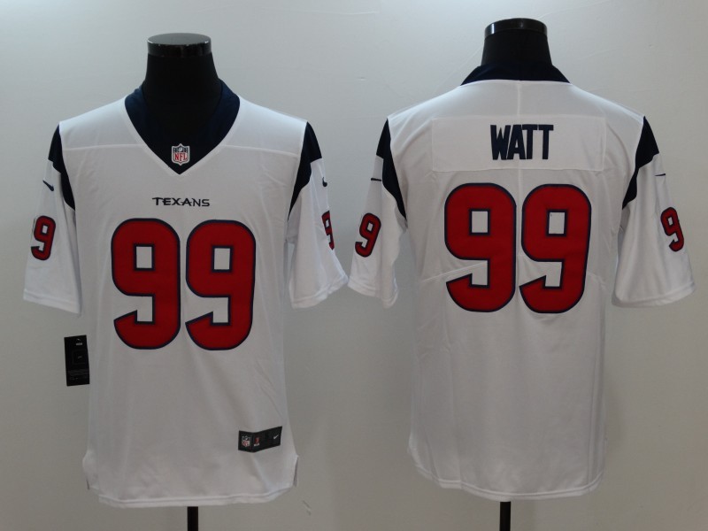 Houston Texans #99 J.J. Watt Nike White Vapor Untouchable Limited Stitched Jersey