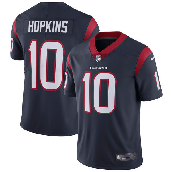 Houston Texans #10 DeAndre Hopkins Nike Navy Vapor Untouchable Limited Stitched Jersey