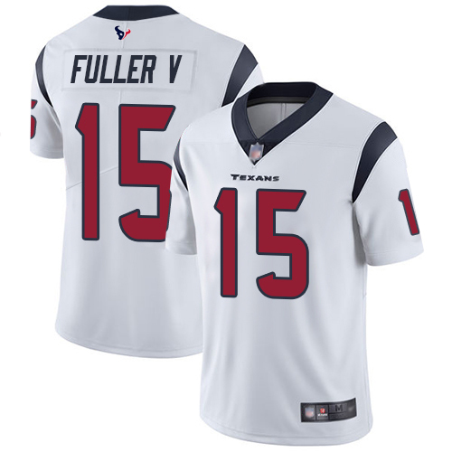 Houston Texans #15 Will Fuller V White Vapor Untouchable Limited Stitched Jersey