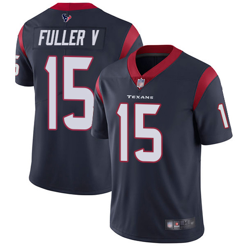 Houston Texans #15 Will Fuller V Navy Vapor Untouchable Limited Stitched Jersey