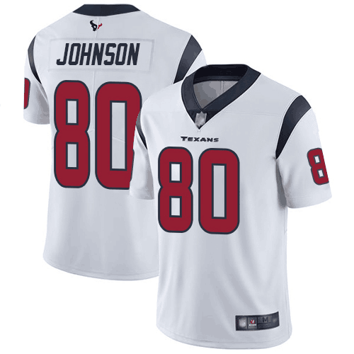 Houston Texans #80 Andre Johnson White Vapor Untouchable Limited Stitched Jersey